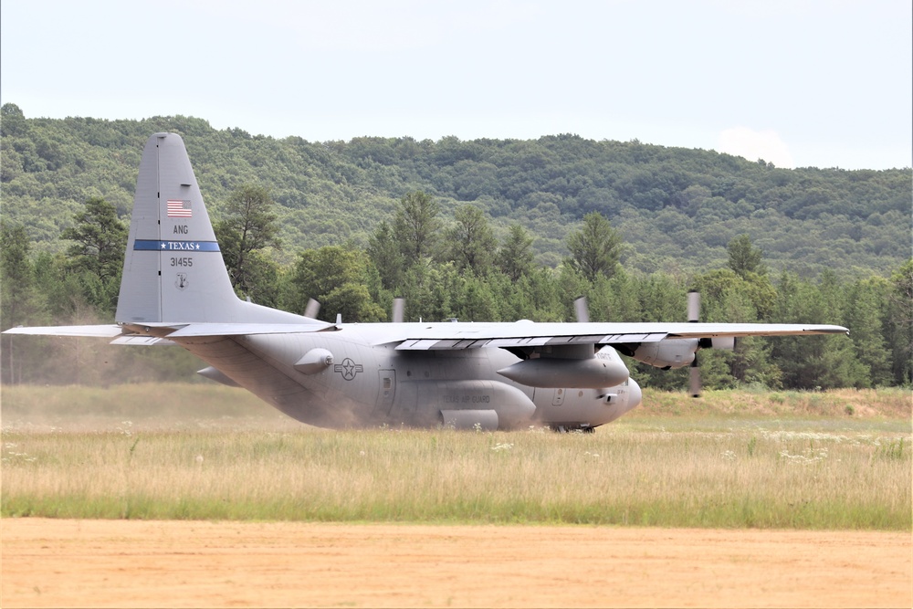 C-130 Hercules operations for exercise Patriot North 2019