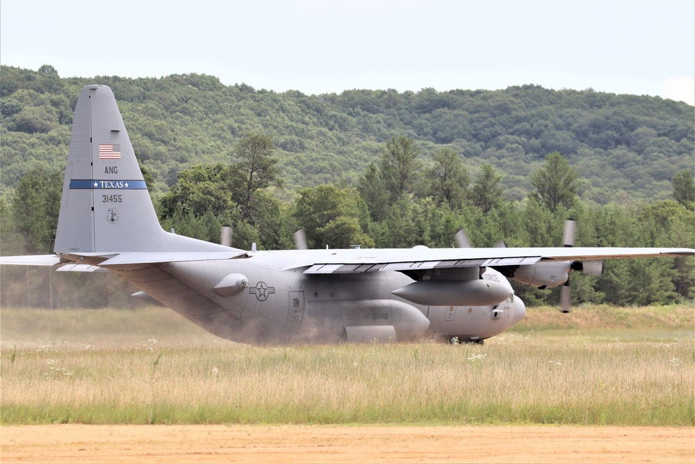 C-130 Hercules operations for exercise Patriot North 2019