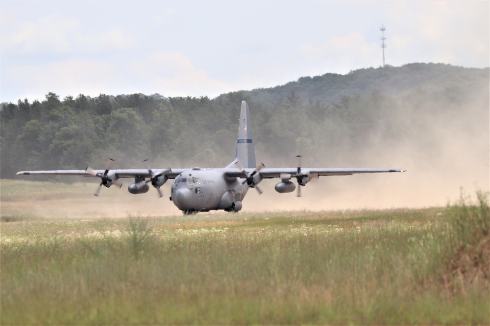 C-130 Hercules operations for exercise Patriot North 2019