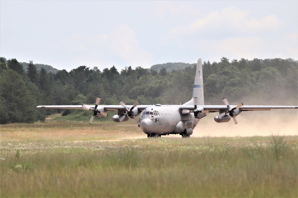 C-130 Hercules operations for exercise Patriot North 2019