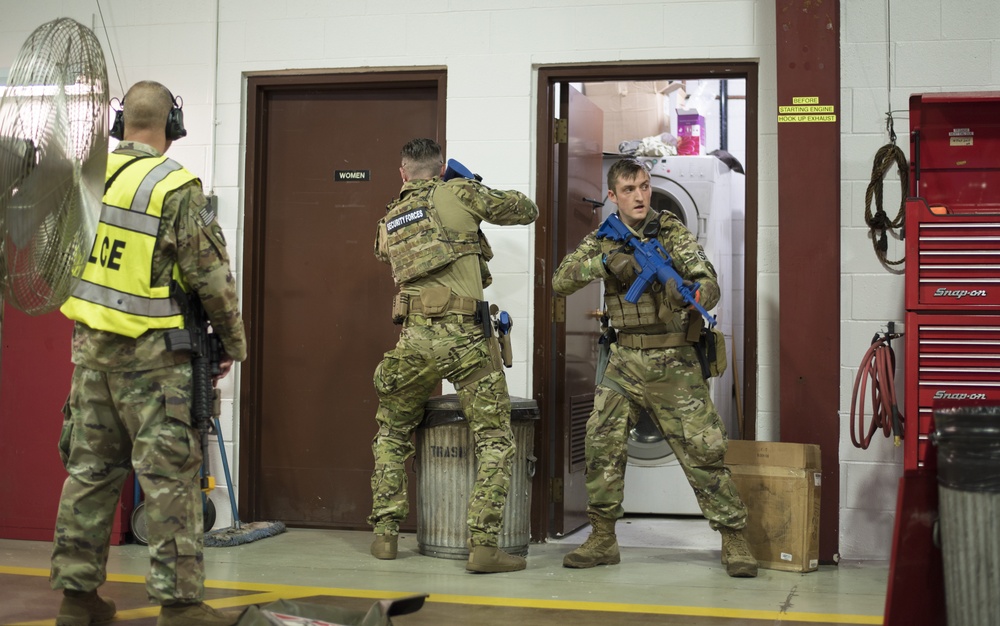 142nd Fighter Wing conducts active shooter exercise