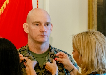 Sgt Maj Black's Pinning Ceremony