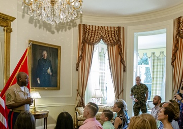 Sgt Maj Black's Pinning Ceremony