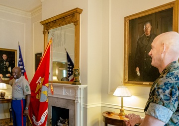 Sgt Maj Black's Pinning Ceremony