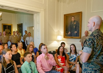 Sgt Maj Black's Pinning Ceremony