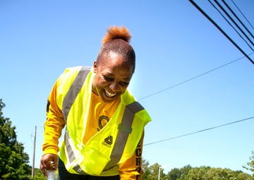 NRD Philadelphia JSA members particiapte in Adopt-A-Highway cleanup