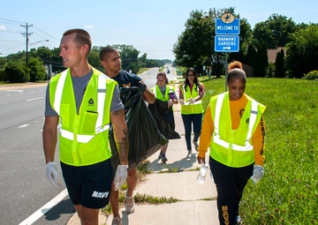 NRD Philadelphia JSA members particiapte in Adopt-A-Highway cleanup