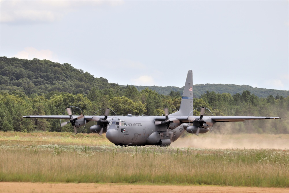 C-130 Hercules operations for exercise Patriot North 2019