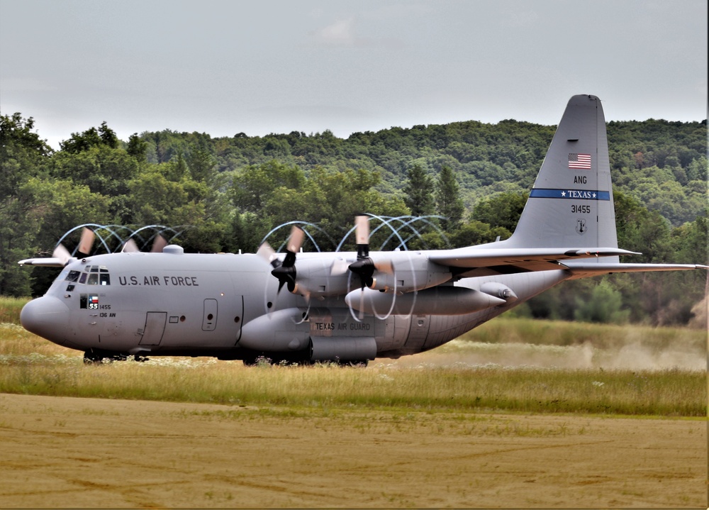 C-130 Hercules operations for exercise Patriot North 2019