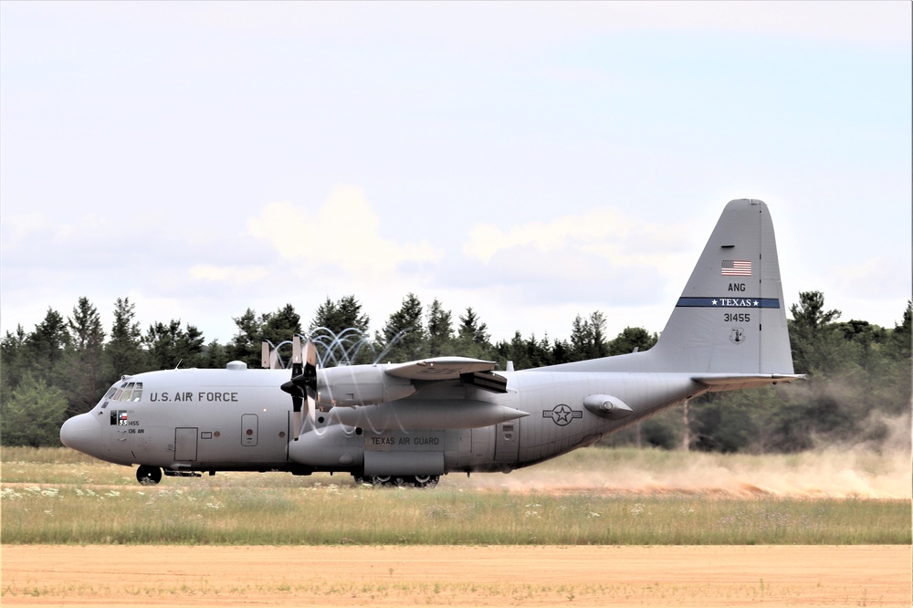 C-130 Hercules operations for exercise Patriot North 2019