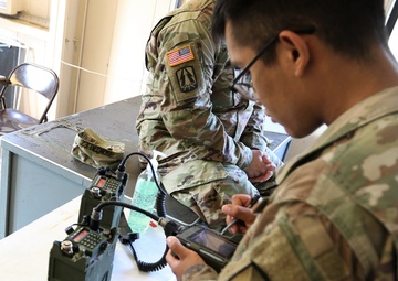 Signal training during Postal Warrior 19