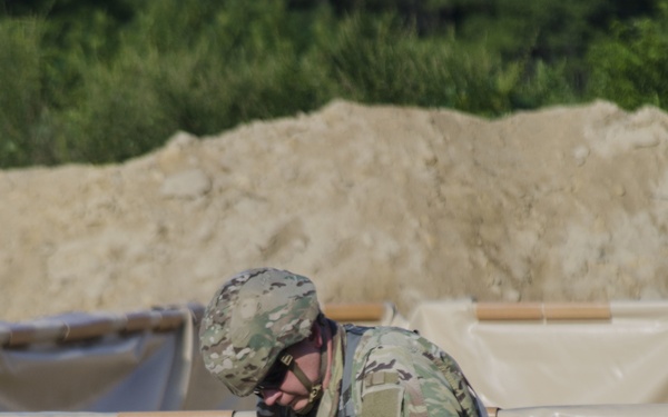 960th Quartermaster Company Soldier Breaks down FSSP at QLLEX-E