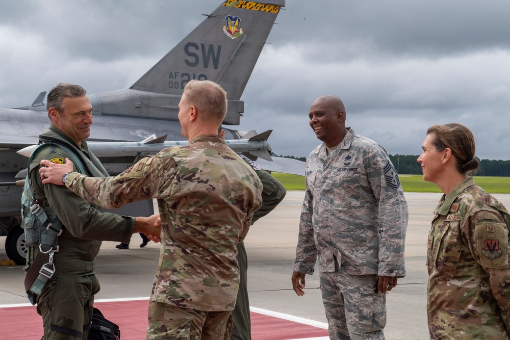 AFCENT commander visits the 93d AGOW