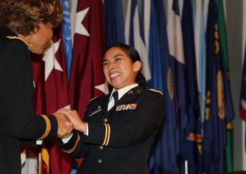 Surgeon General of the Army Conducts Commissioning Ceremony at The Women in Military Service for America Memorial