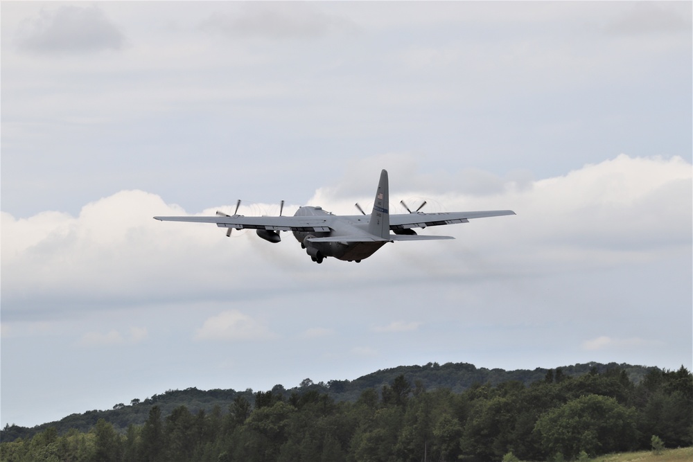 C-130 Hercules operations for exercise Patriot North 2019