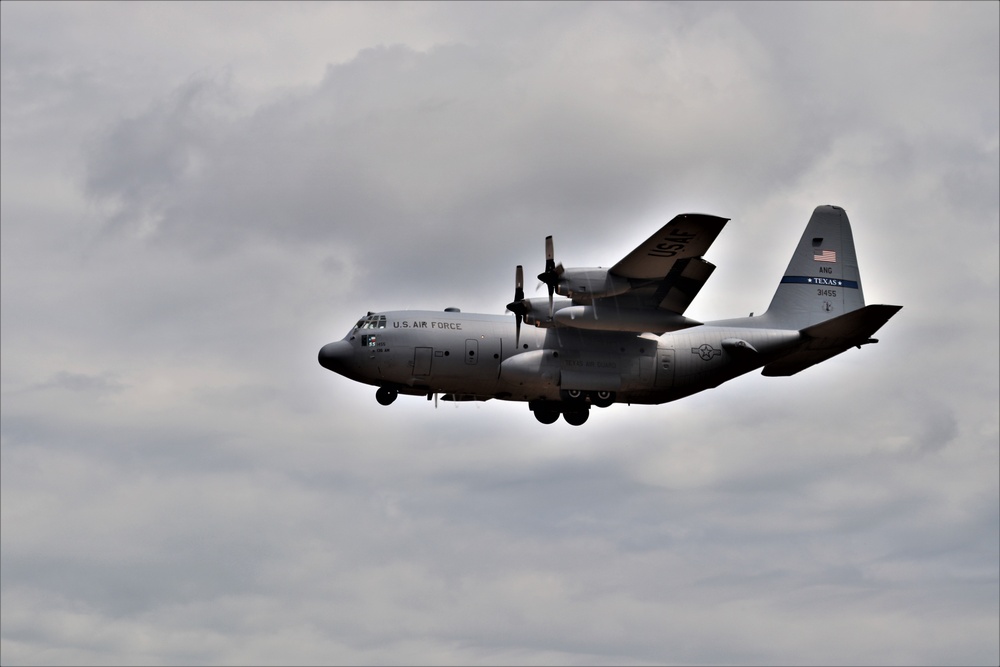 C-130 Hercules operations for exercise Patriot North 2019