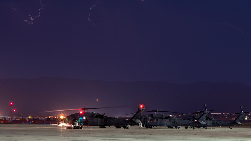 129th Rescue Squadron Trains in Idaho