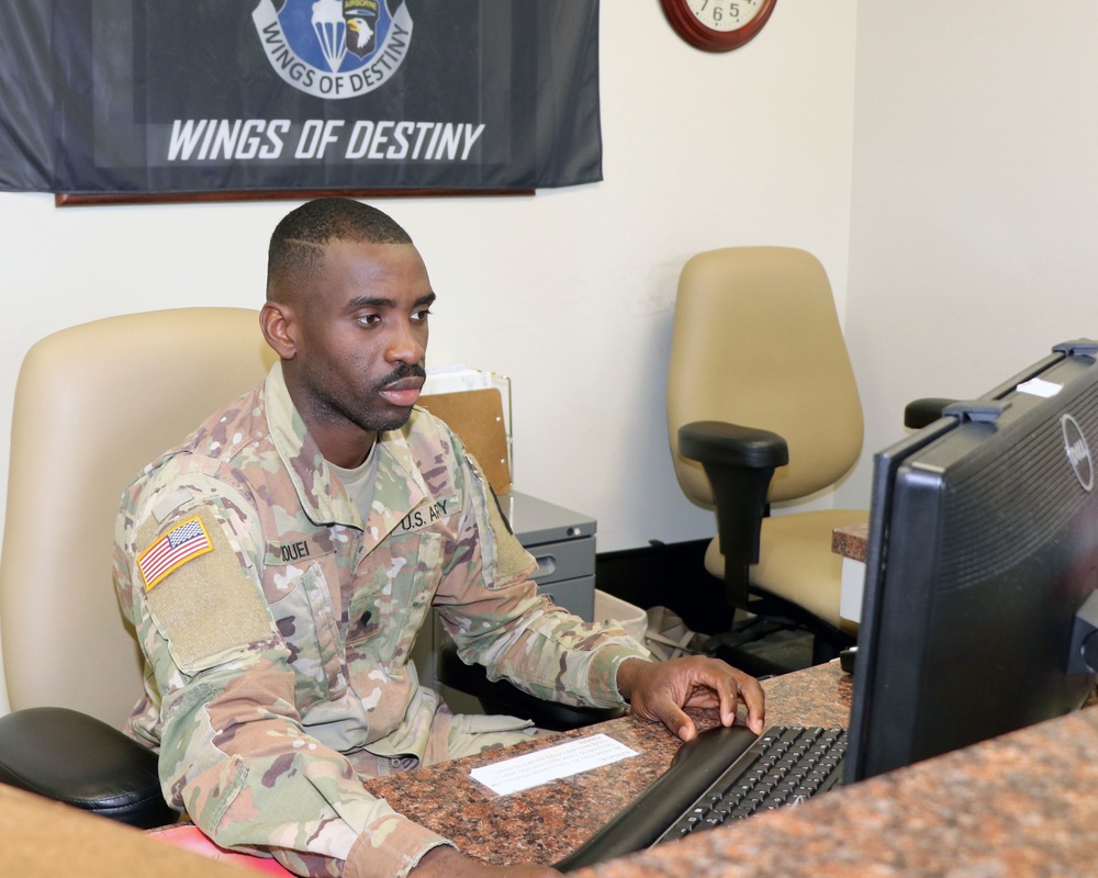 Ivory Coast native named BACH Soldier of the Quarter