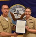 Flag Letter of Commendation Presentation U.S. Fleet Forces Band