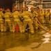 Officer Development School (ODS) class 19-050 here at Officer Training Command, Newport, Rhode Island, conduct shipboard firefighting training July 30, 2019.