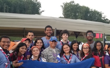 An Airman’s journey from Nicaragua to the 24th World Scout Jamboree
