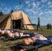 Moving the patient during Aeromedical Evacuation exercise at Northern Strike 19
