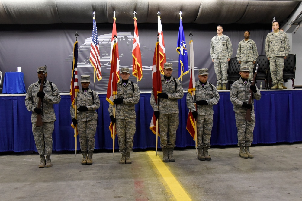 The 821st ABG receives new commander