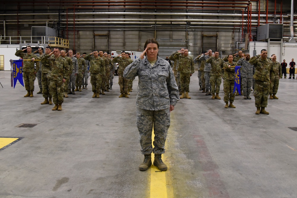 The 821st ABG receives new commander