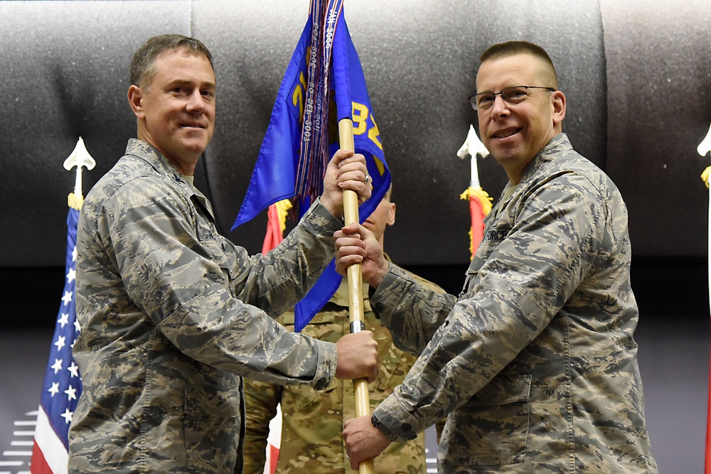 The 821st ABG receives new commander