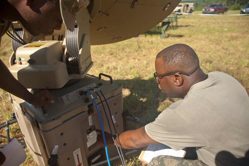 324th Expeditionary Signal Battalion Sharpen Soldiers Skills during Annual Training