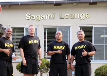 Senior leaders build camaraderie during Amazing Race
