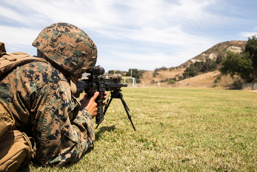 U.S. Marines with 3/1 practice buddy rushing