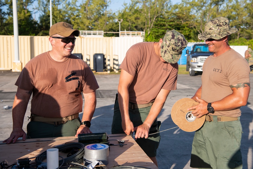 UCT 2 CDDB conduct wharf maintenance