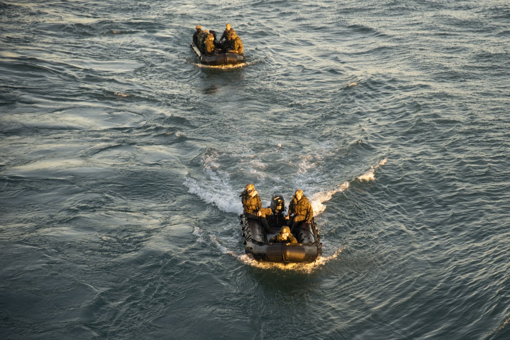 31st MEU Marines execute combat launch and recovery rehearsals during Talisman Sabre 2019