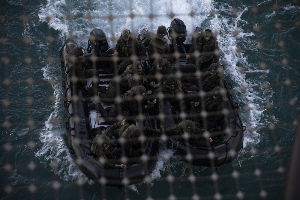 31st MEU Marines execute combat launch and recovery rehearsals during Talisman Sabre 2019