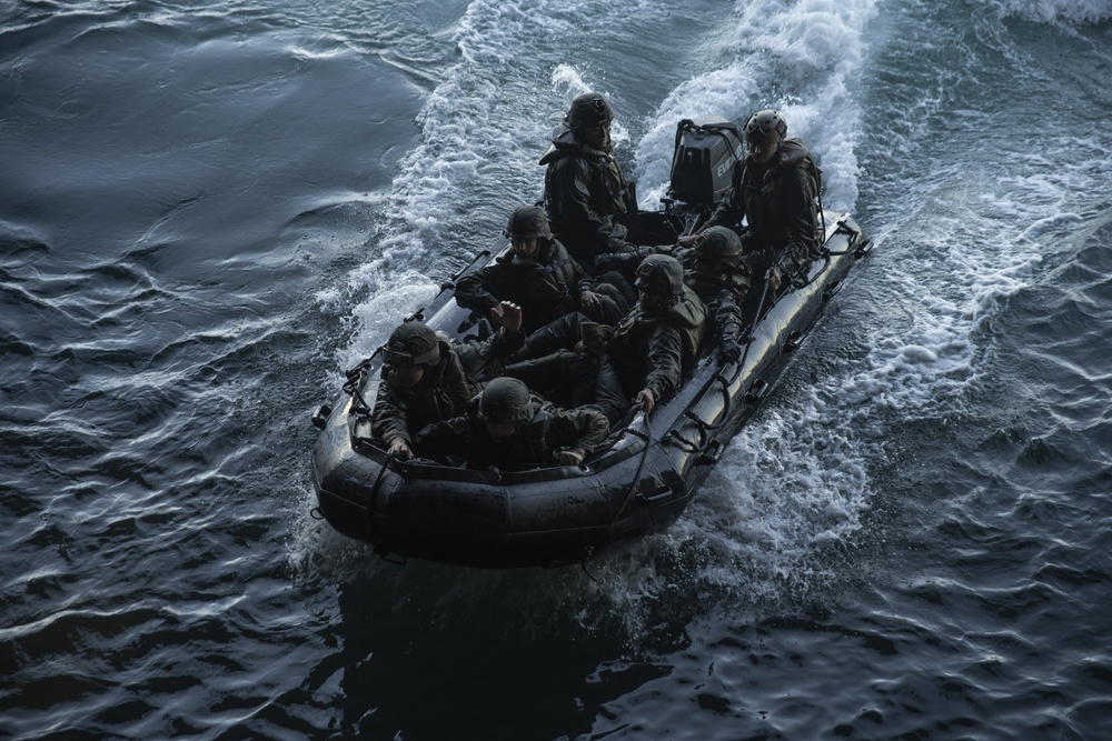 31st MEU Marines execute combat launch and recovery rehearsals during Talisman Sabre 2019