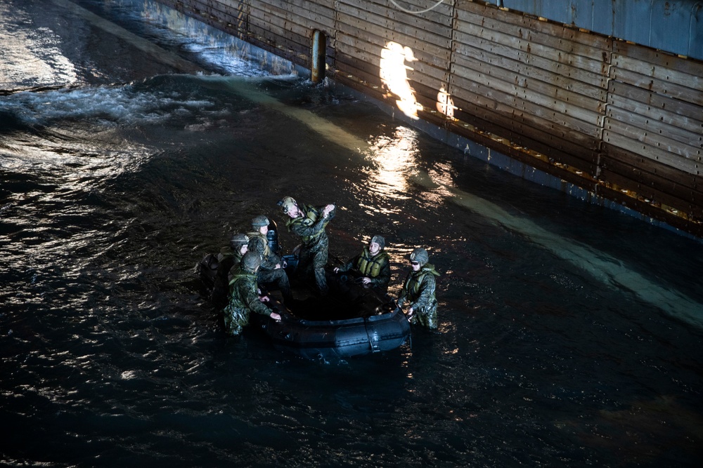 31st MEU Marines execute combat launch and recovery rehearsals during Talisman Sabre 2019