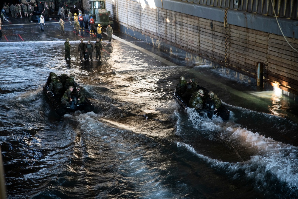 31st MEU Marines execute combat launch and recovery rehearsals during Talisman Sabre 2019