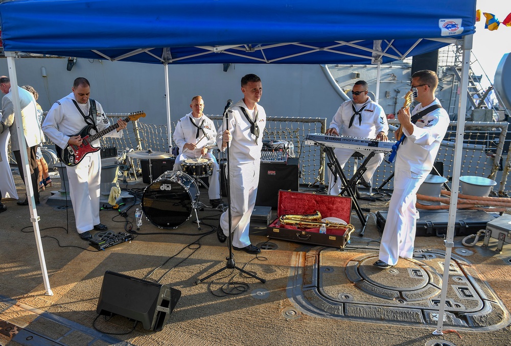 U.S. Navy Hosts Reception aboard USS Spruance during Seattle Fleet Week