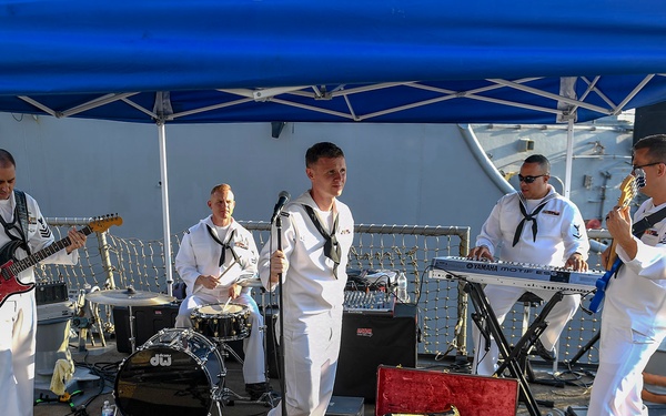 U.S. Navy Hosts Reception aboard USS Spruance during Seattle Fleet Week