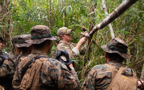 Into the Jungle: Medical Course Challenges Corpsmen at JWTC