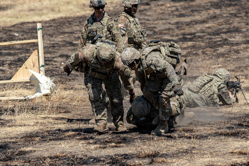 2CR conducts live and artillery-fire exercises during AgS19