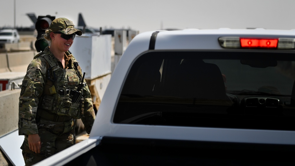 386th ESFS Airmen protect base ECP’s