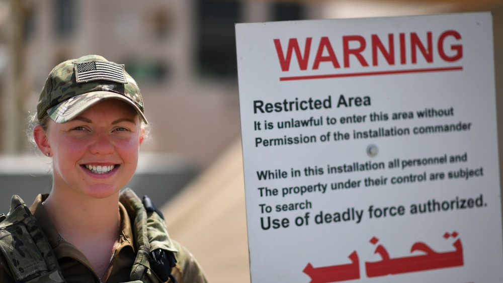 386th ESFS Airmen protect base ECP’s