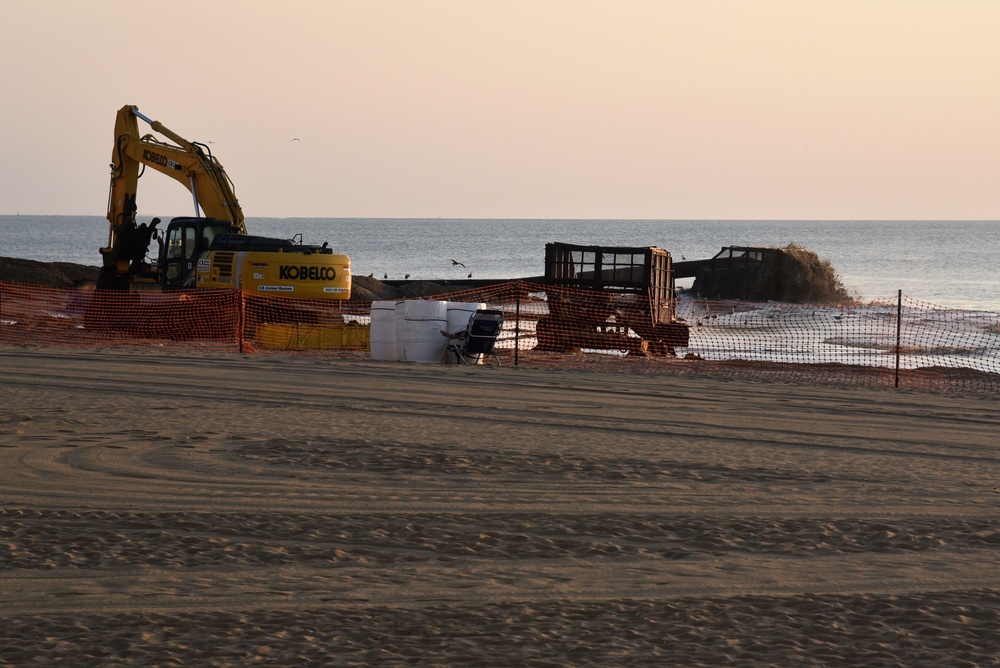 Virginia Beach oceanfront renourishment continues with help from city, Norfolk District