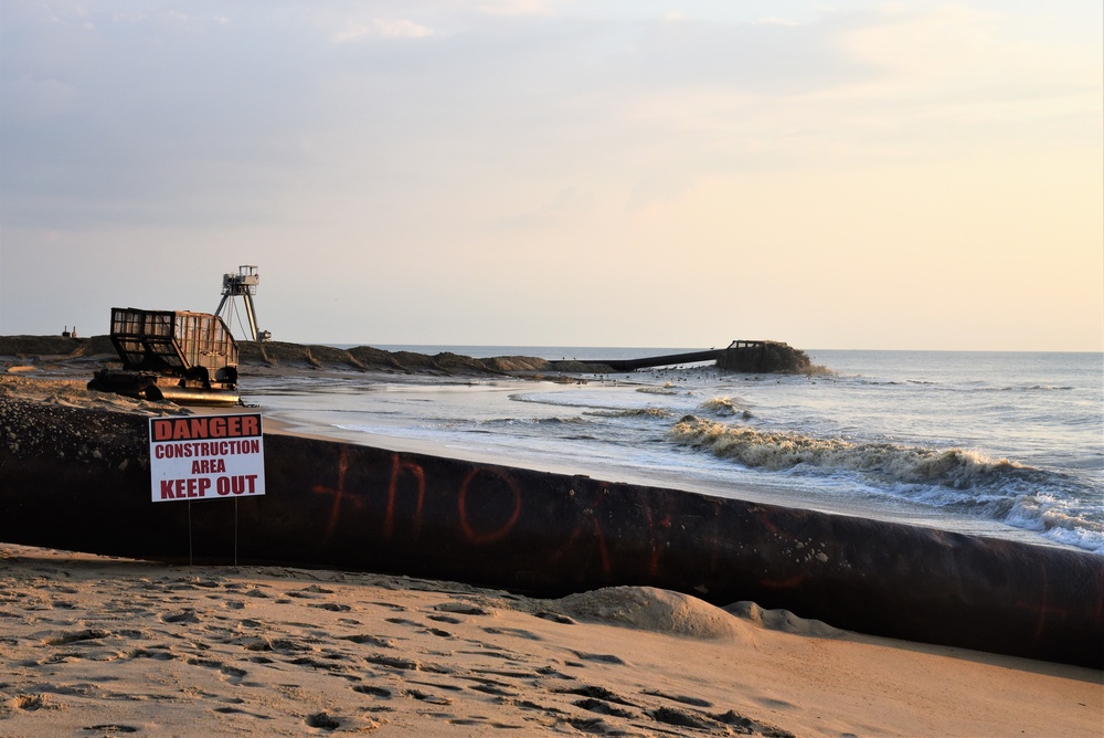 Virginia Beach oceanfront renourishment continues with help from city, Norfolk District