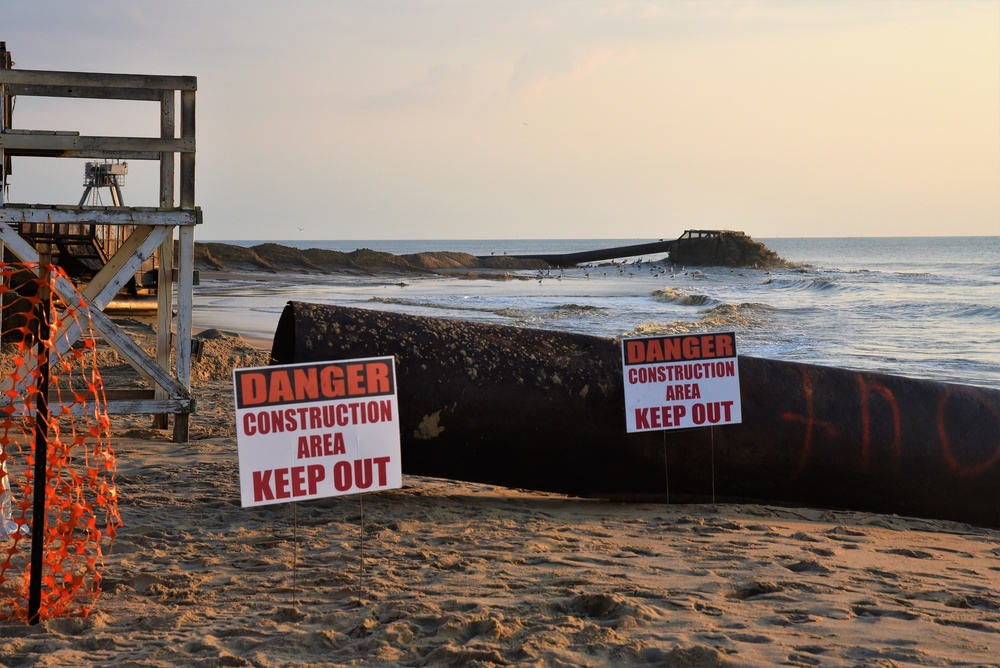 Virginia Beach oceanfront renourishment continues with help from city, Norfolk District