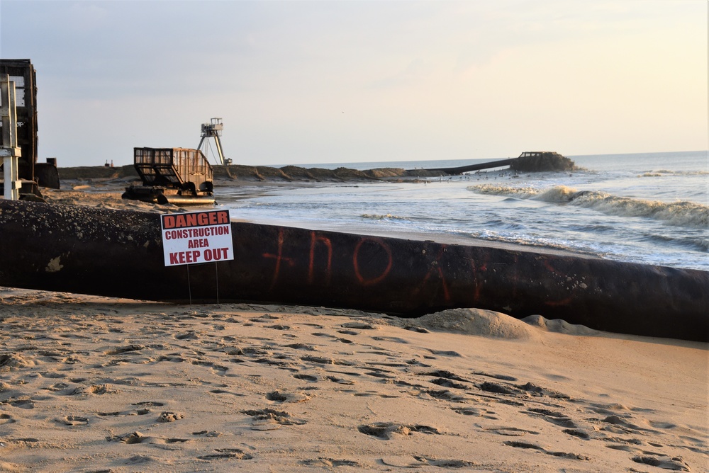 Virginia Beach oceanfront renourishment continues with help from city, Norfolk District