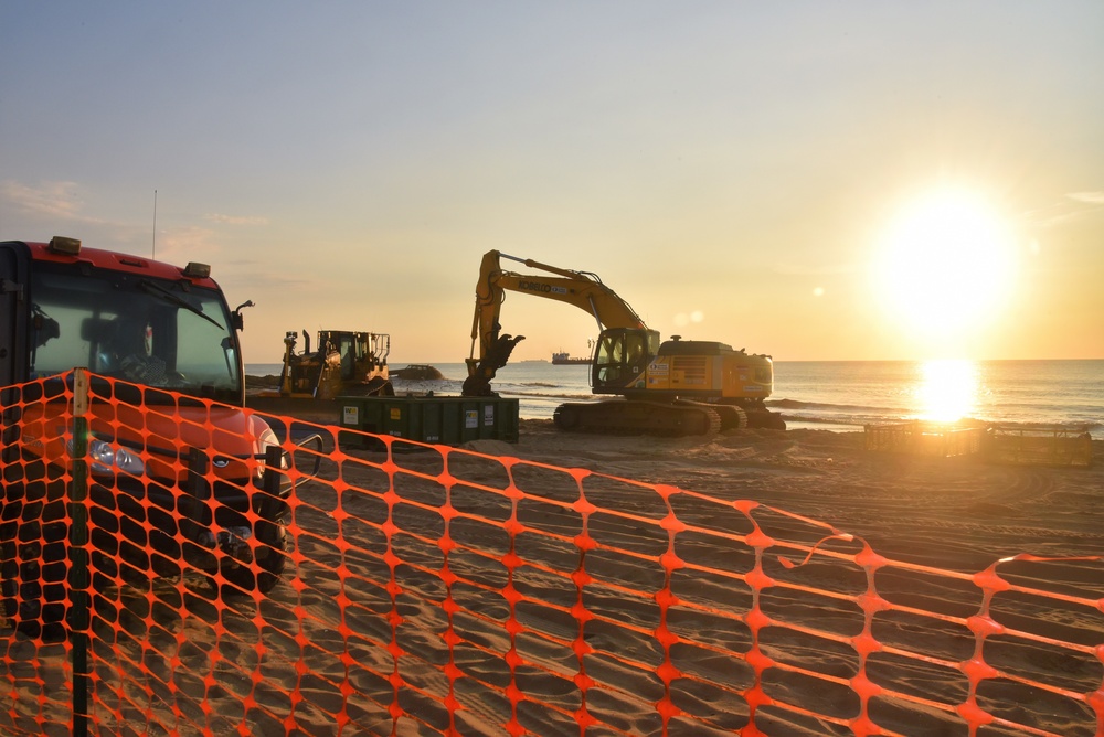 Virginia Beach oceanfront renourishment continues with help from city, Norfolk District