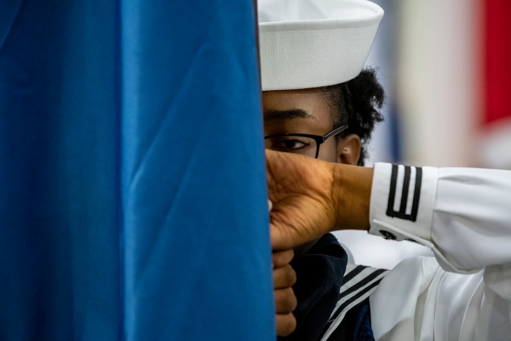 Recruit Training Command Pass-in-review Graduation